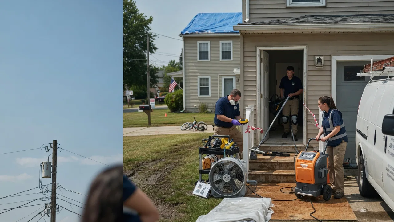 Water Damage Repair in Gratis, OH near me
